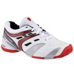 Babolat V-Pro 2 Clay M - Chaussures de Tennis, modèle 2013, pour homme, Adulte mixte, Weiß/Schwarz/Silber/Rot, 40.5 EU de la marque Babolat TOP 14 image 0 produit
