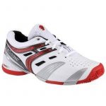 Babolat V-Pro 2 Clay M - Chaussures de Tennis, modèle 2013, pour homme, Adulte mixte, Weiß/Schwarz/Silber/Rot, 40.5 EU de la marque Babolat TOP 15 image 3 produit