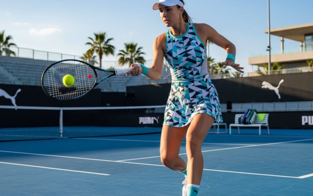 L’élégance sportive : Équipement de tennis féminin par Puma
