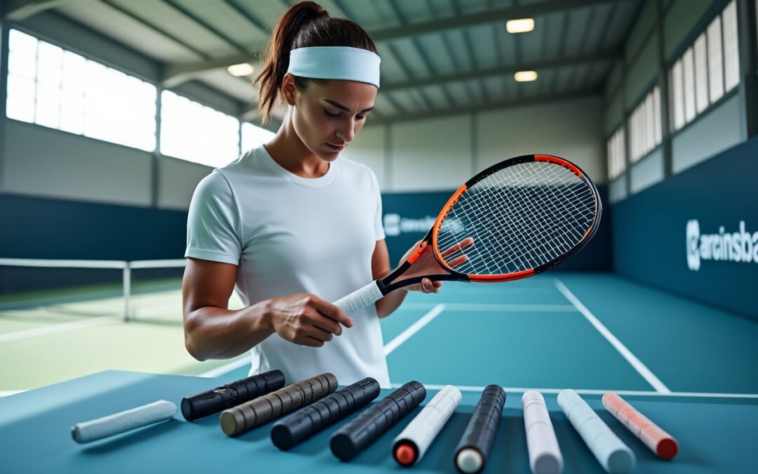 Guide pratique pour sélectionner le grip parfait pour votre raquette de tennis