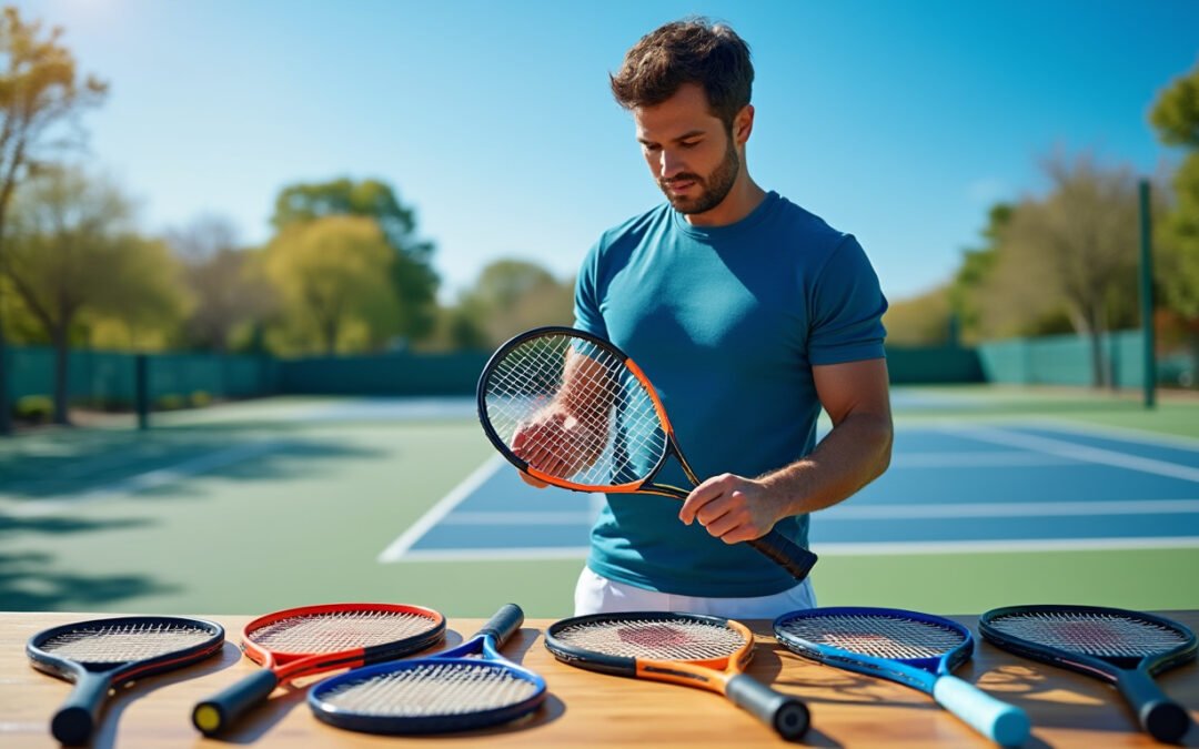 Guide pratique pour sélectionner la raquette de tennis idéale