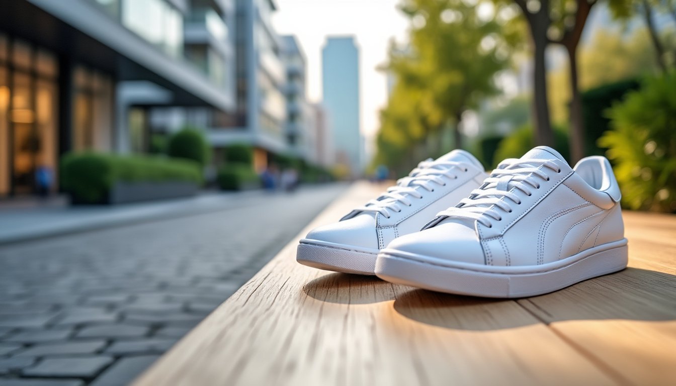 L’Incontournable Élégance des Tennis Blanches découvrez pourquoi les tennis blanches restent un choix intemporel et élégant. conseils de style, histoire et astuces pour entretenir vos chaussures blanches avec classe !