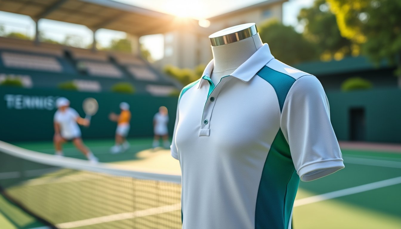 découvrez pourquoi le polo de tennis est un incontournable de l'uniforme sportif : élégance, confort et performance au service des joueurs sur tous les courts.
