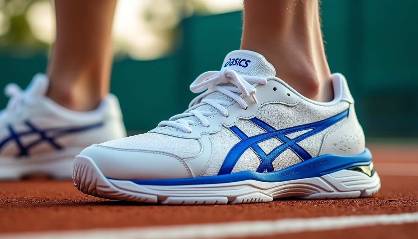 découvrez les chaussures de tennis asics et profitez d'une performance inégalée ainsi que d'une qualité exceptionnelle pour optimiser votre jeu sur tous les courts.