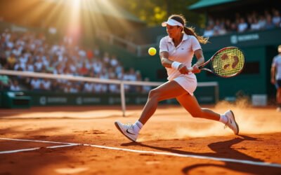 L&rsquo;univers du tennis : style et performance au service des athlètes
