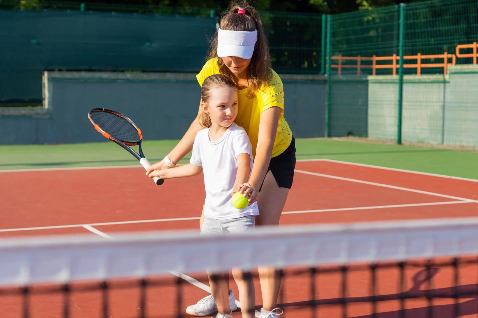 coaching tennis jeunes enfants