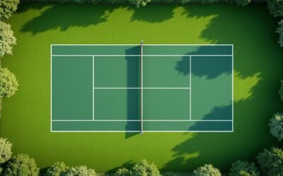 découvrez les dimensions officielles d'un terrain de tennis, que ce soit en simple ou en double, ainsi que les règles à connaître pour un terrain conforme selon la fédération internationale de tennis.