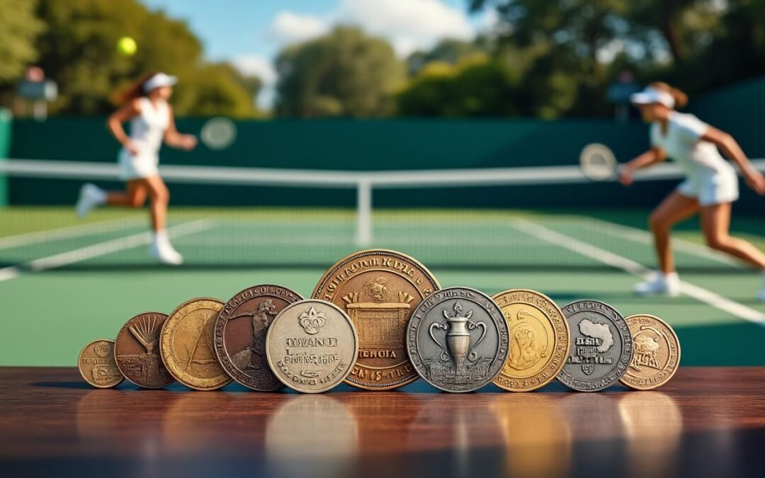 Tout savoir sur les médailles de tennis : histoire, types et conseils pour les remporter