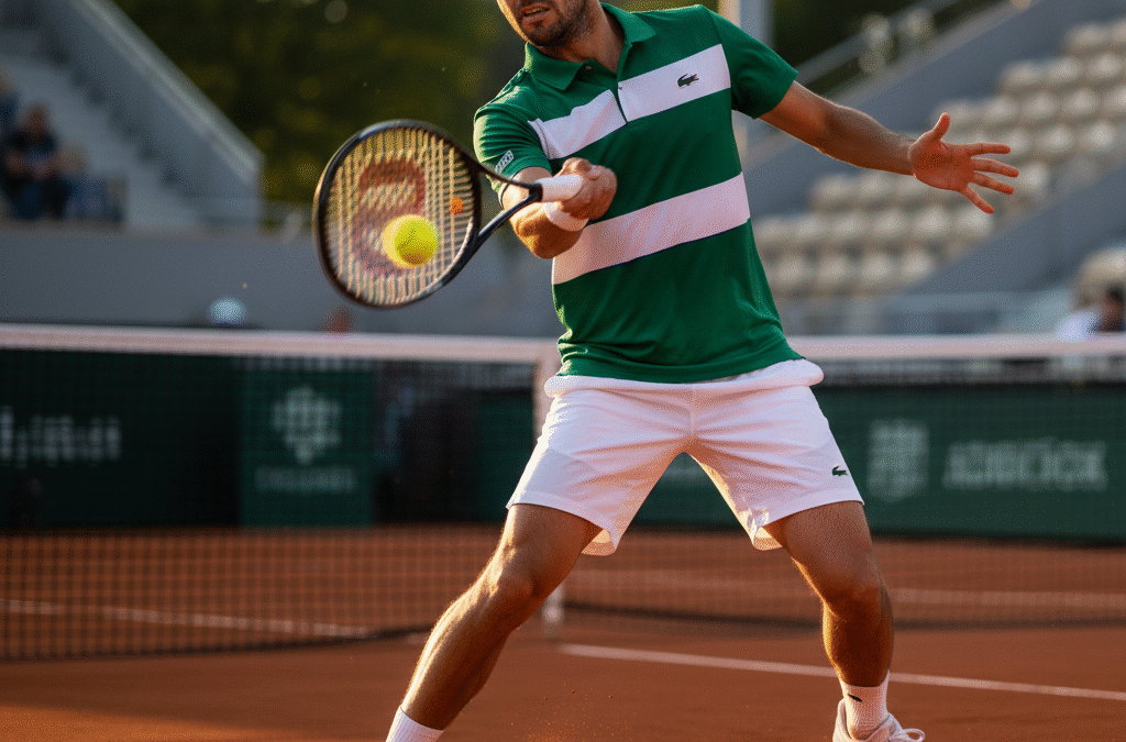 Lacoste sport tennis : la collection 2025 indispensable pour les passionnés de la raquette