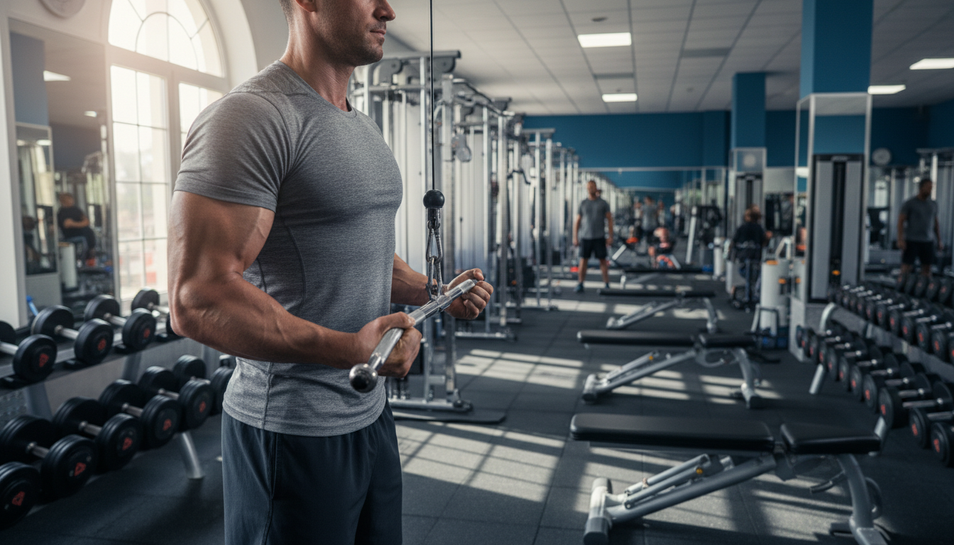 découvrez notre guide complet d'exercices de musculation pour les triceps et obtenez des bras forts, sculptés et bien définis grâce à des techniques efficaces et faciles à suivre.