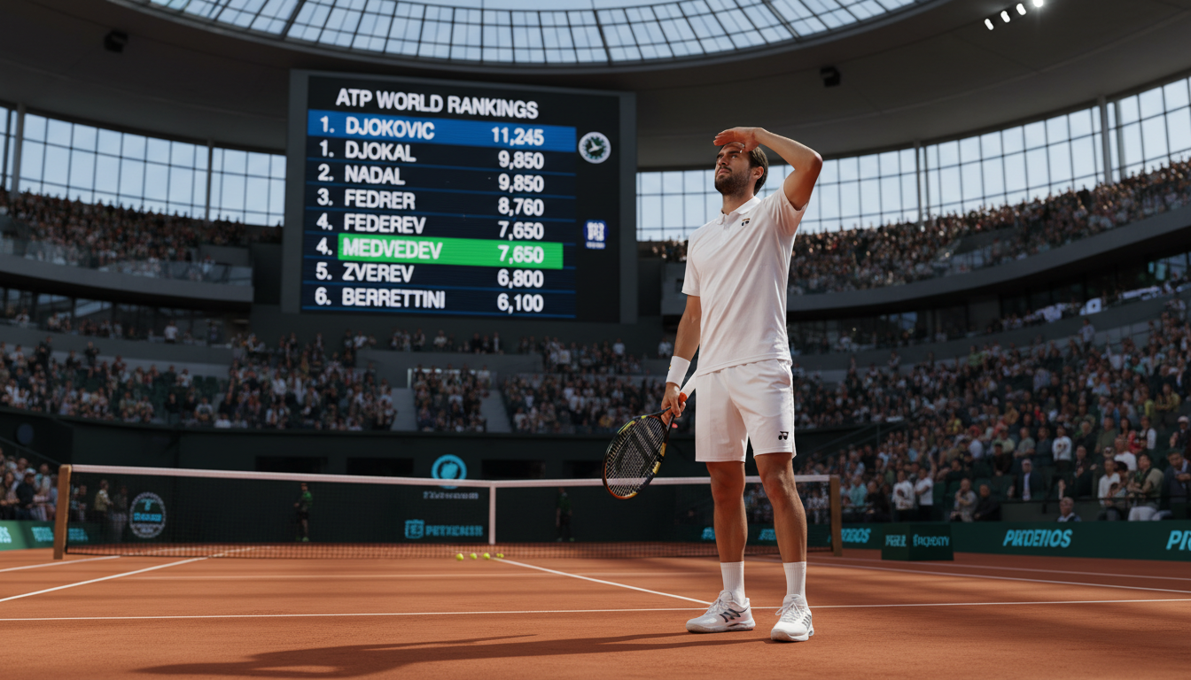 découvrez comment le classement tennis 2025 est défini et quels critères déterminent les nouveaux leaders mondiaux du tennis.