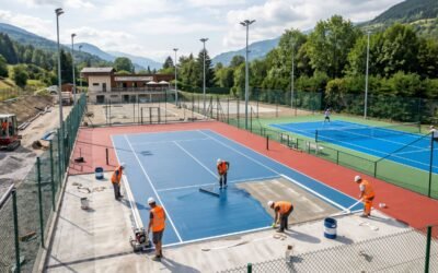 Comment réussir la construction d’un terrain de tennis durable ?